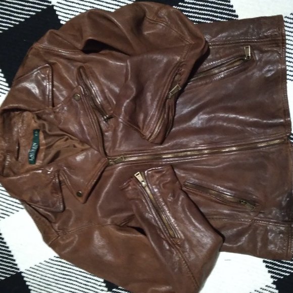 Polo- Authinic Leather Jacket - Picture 6 of 6